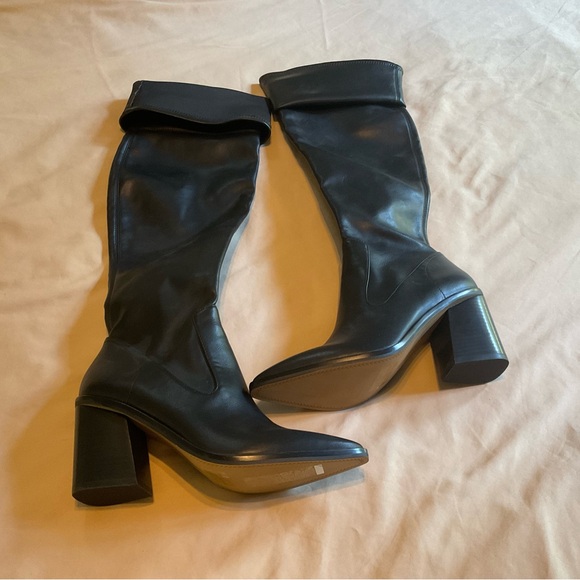 Womens Gianni Bini Over the Knee Black  Boots - Picture 6 of 6